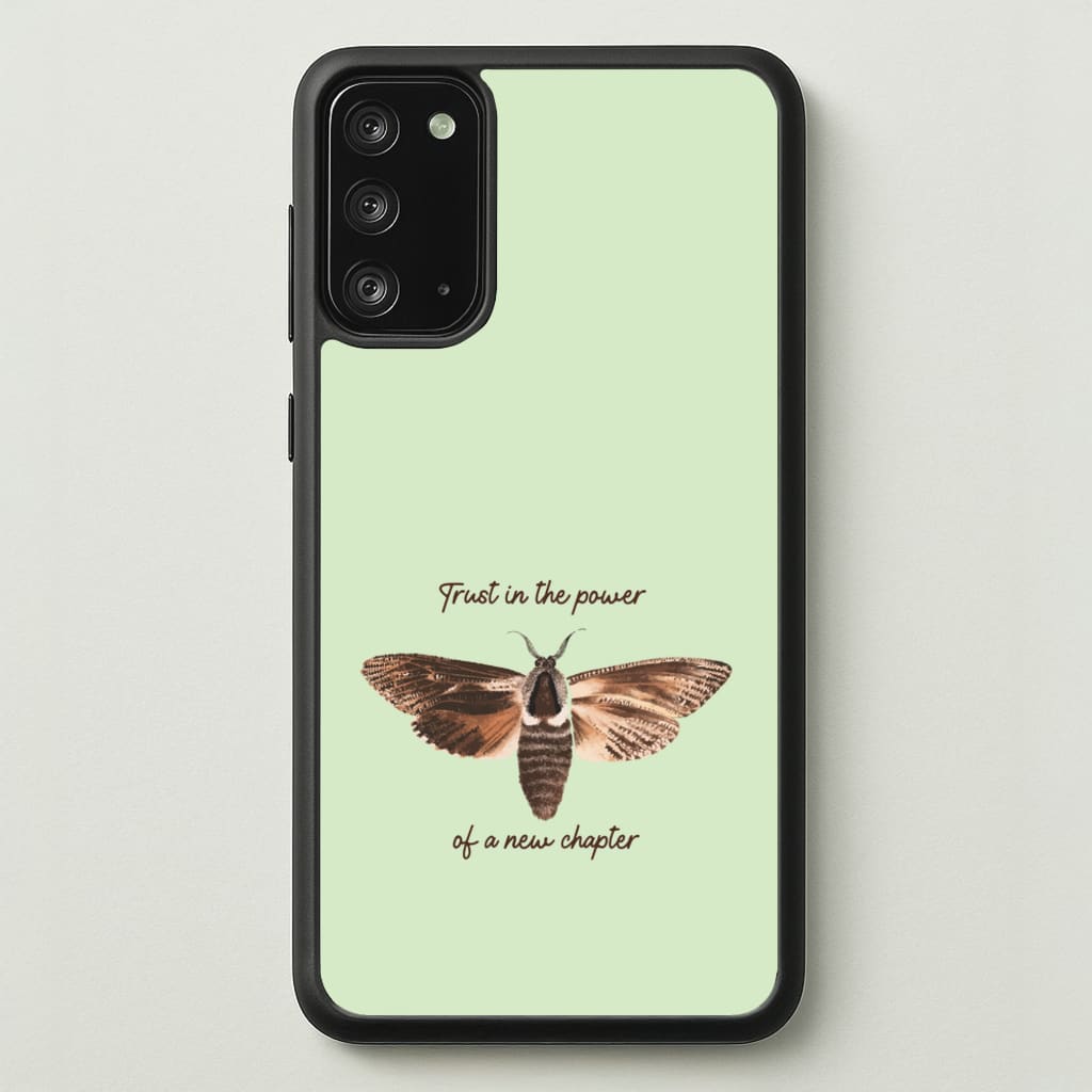 Trust In The Power Of A New Chapter - Patterns Phone Case for Galaxy Note 20