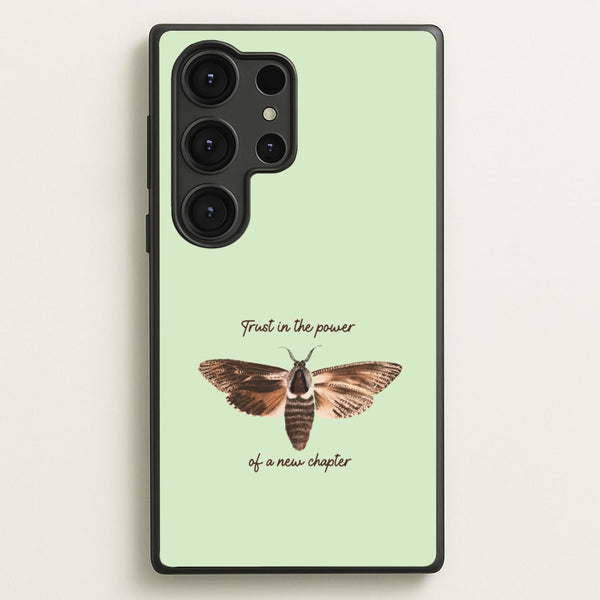 Trust In The Power Of A New Chapter - Patterns Phone Case for Galaxy S25 Ultra
