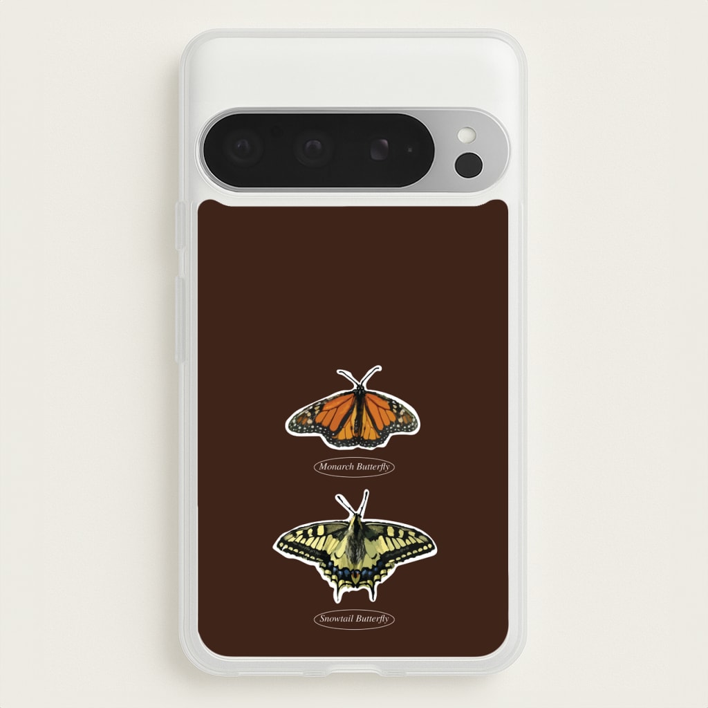Butterfly Species Collage - Patterns Phone Case for Google Pixel 9 Pro XL