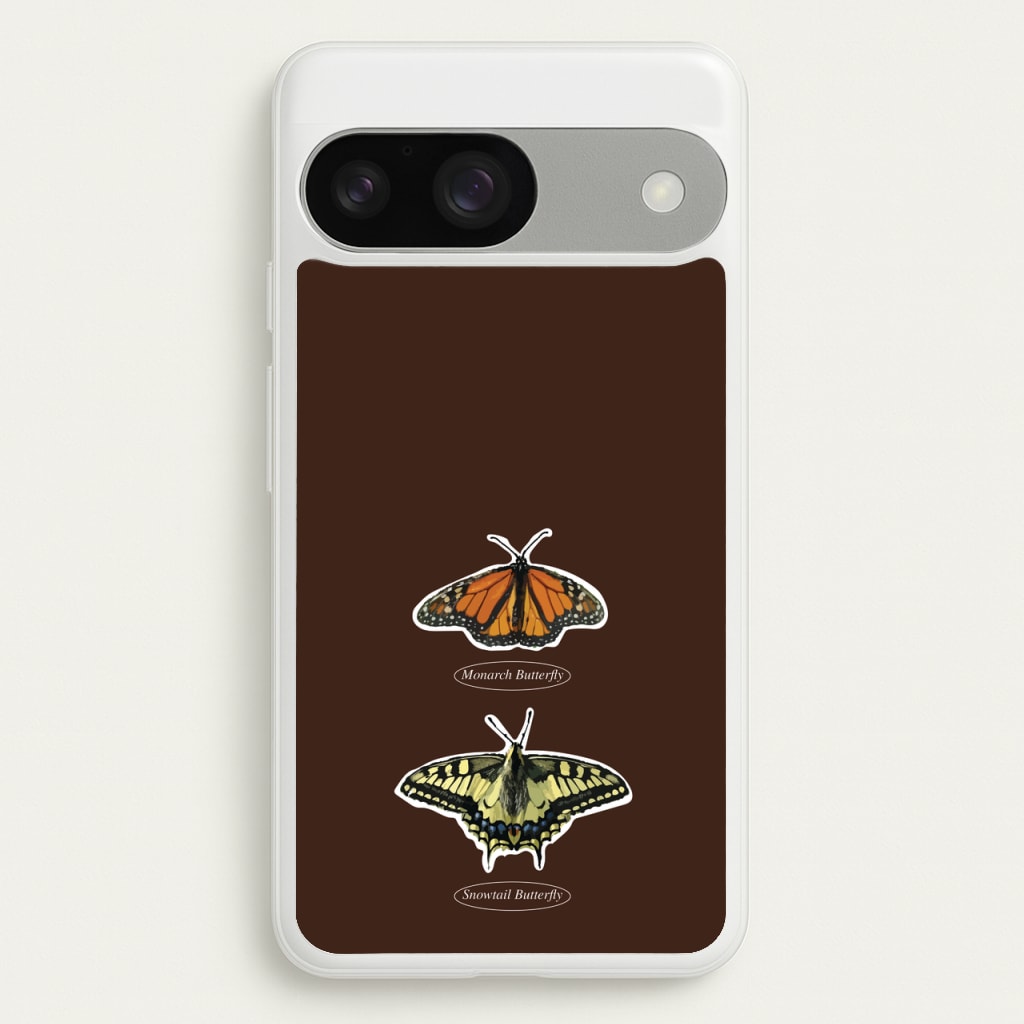 Butterfly Species Collage - Patterns Phone Case for Google Pixel 9 / 9 Pro
