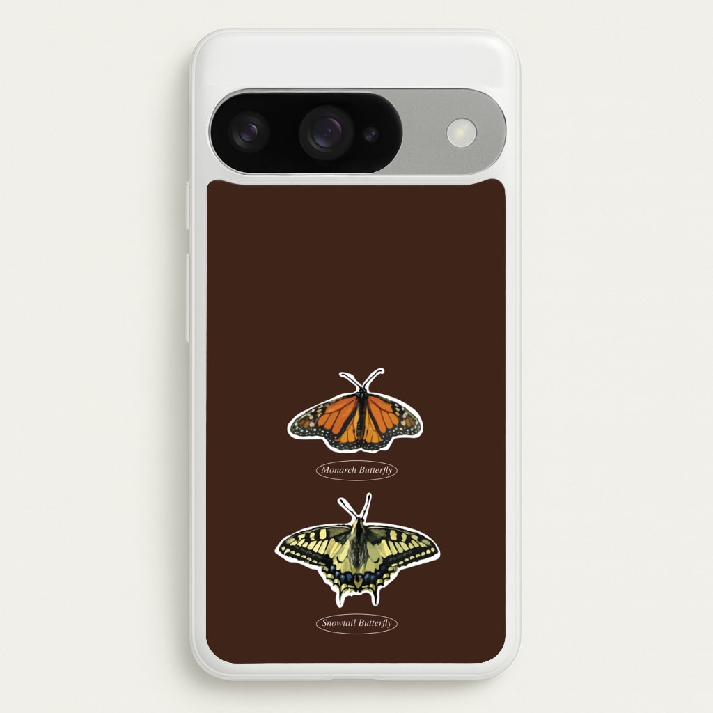 Butterfly Species Collage Phone Case for Google Pixel 10 / 10 Pro