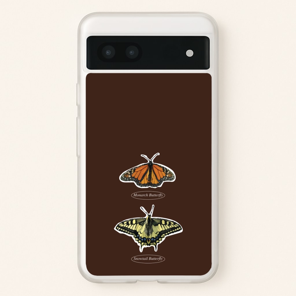 Butterfly Species Collage - Patterns Phone Case for Google Pixel 6a