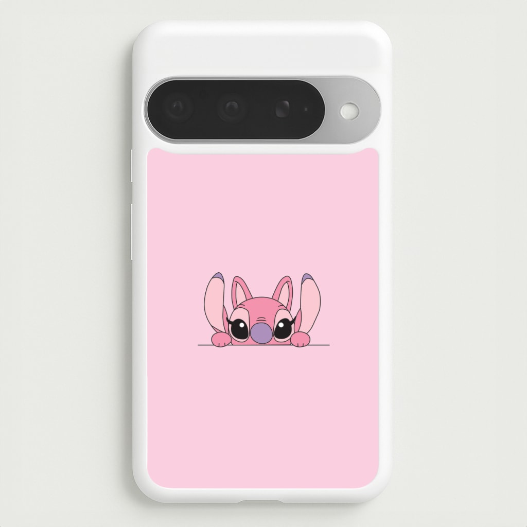 Angel Leaning - Pink Alien Phone Case for Google Pixel 10 Pro XL