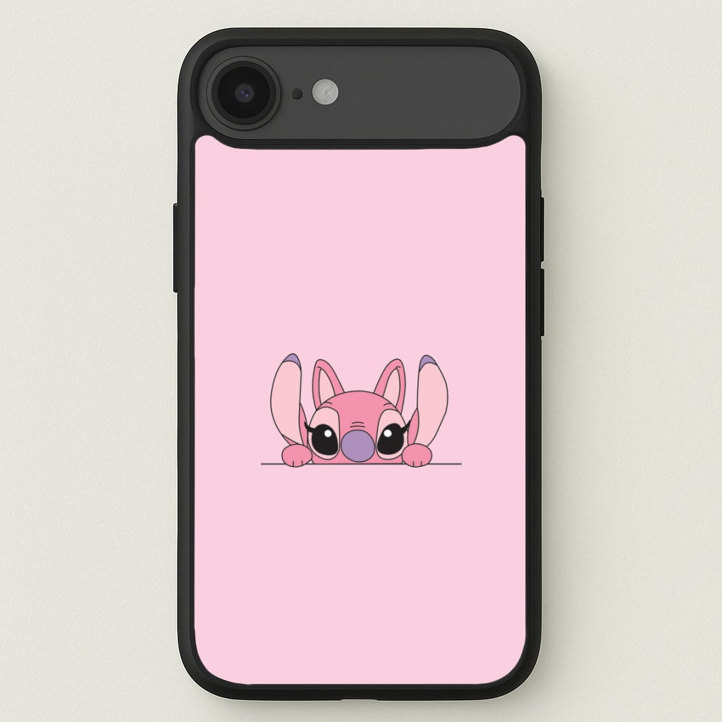 Angel Leaning - Pink Alien Phone Case for iPhone 17 Air