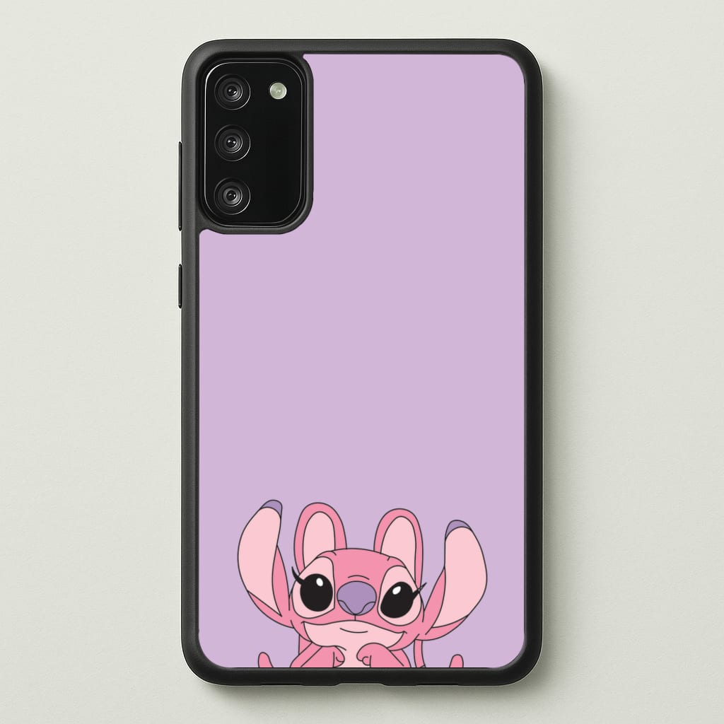 Gazing - Pink Alien - Angel Stitch Phone Case for Galaxy A41