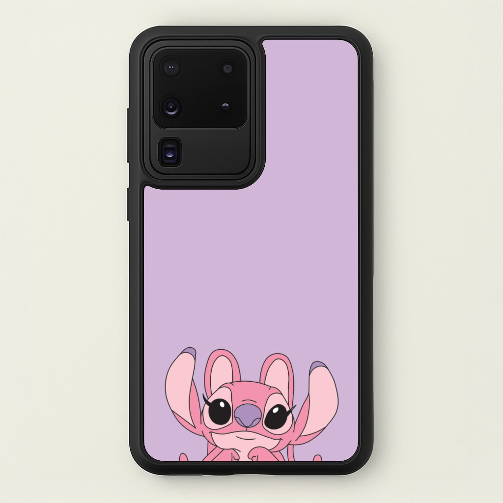 Gazing - Pink Alien - Angel Stitch Phone Case for Galaxy S20 Ultra