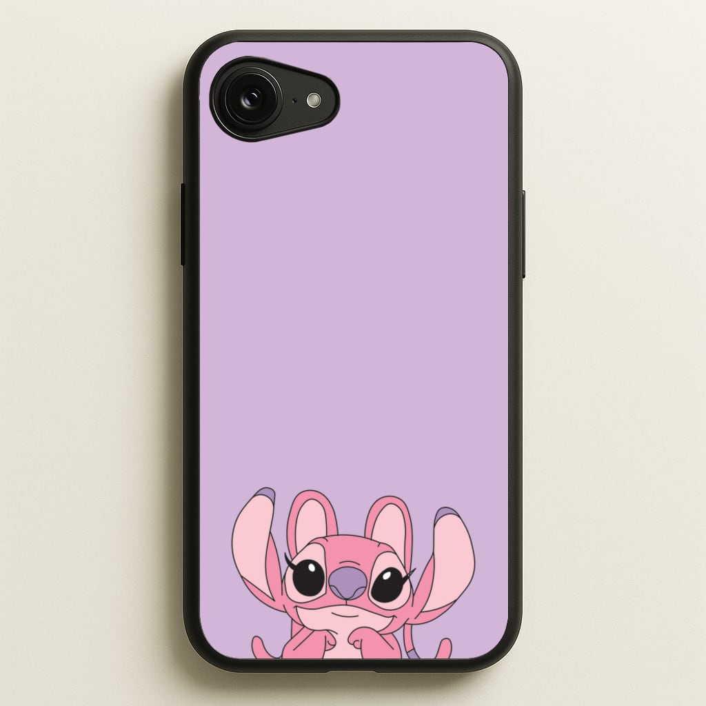 Gazing - Pink Alien - Angel Stitch Phone Case for iPhone 16e