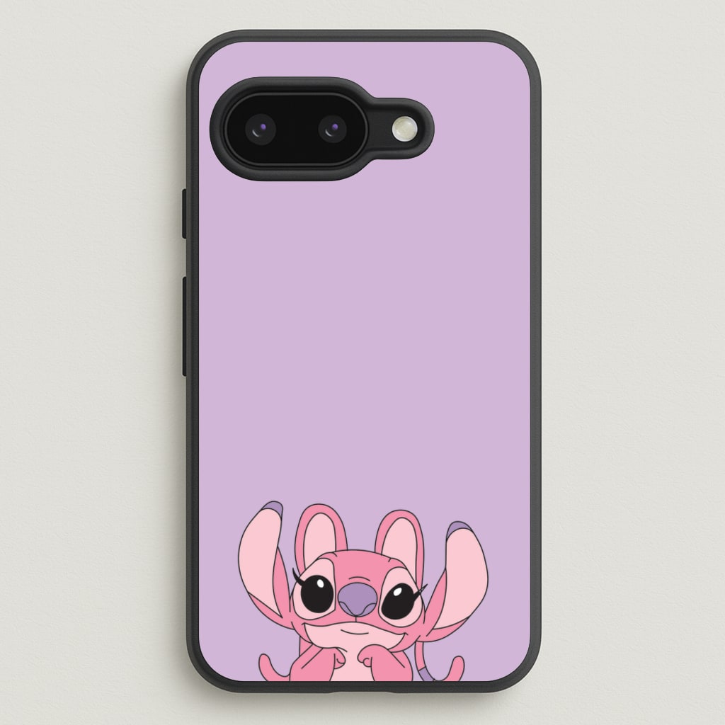 Gazing - Pink Alien - Angel Stitch Phone Case for Google Pixel 9a