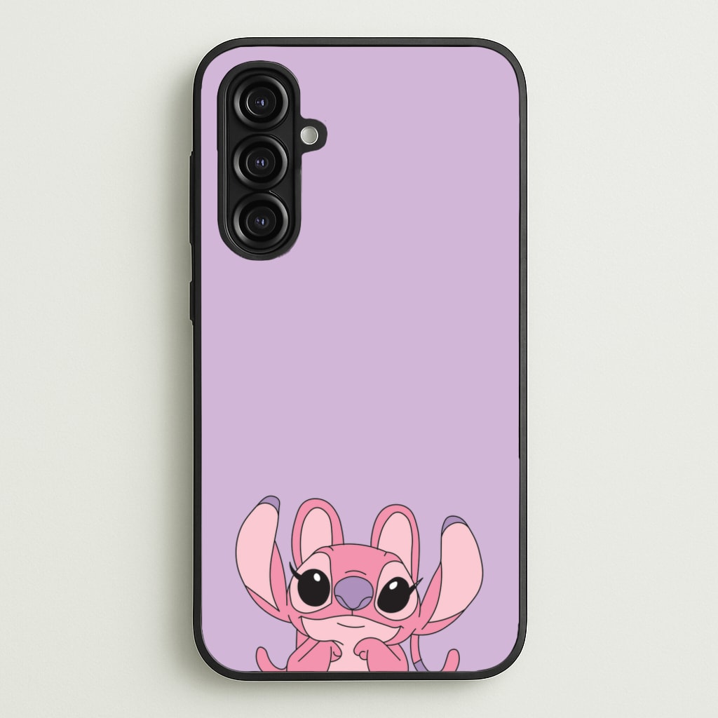 Gazing - Pink Alien - Angel Stitch Phone Case for Galaxy A16