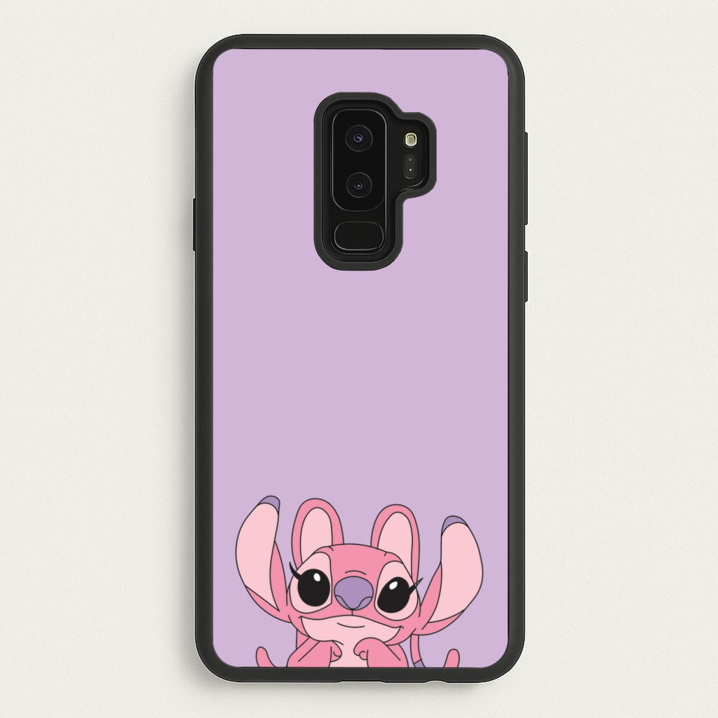 Gazing - Pink Alien - Angel Stitch Phone Case for Galaxy S9 Plus