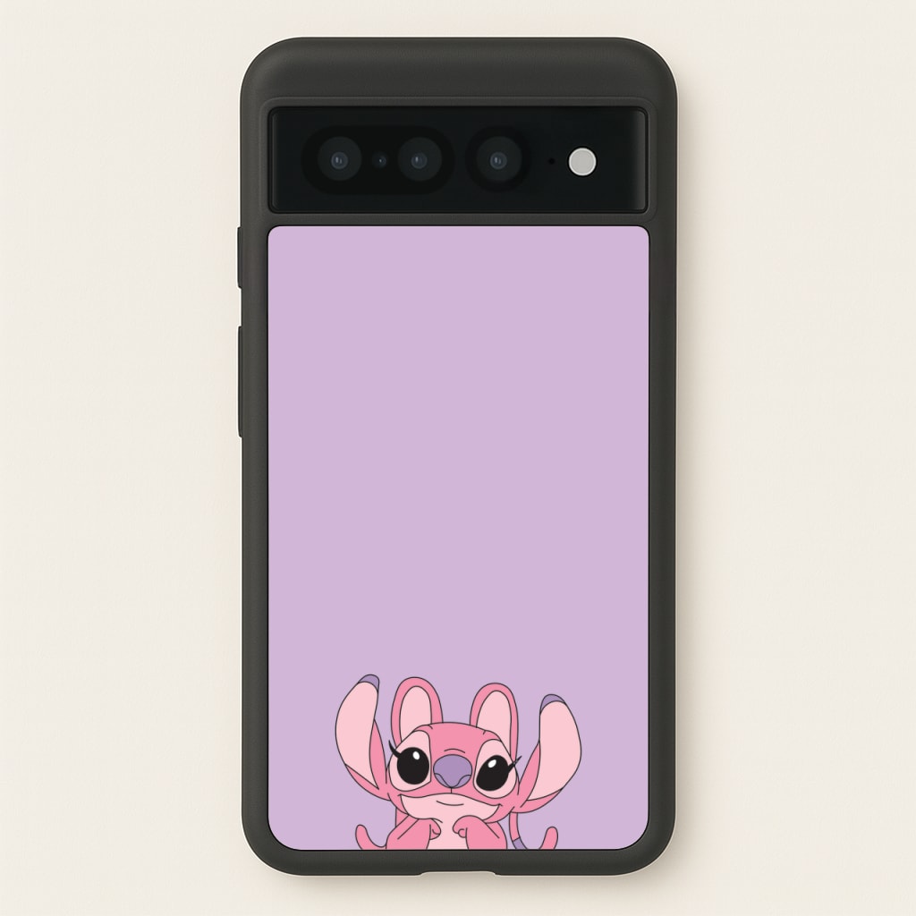 Gazing - Pink Alien - Angel Stitch Phone Case for Google Pixel 7 Pro