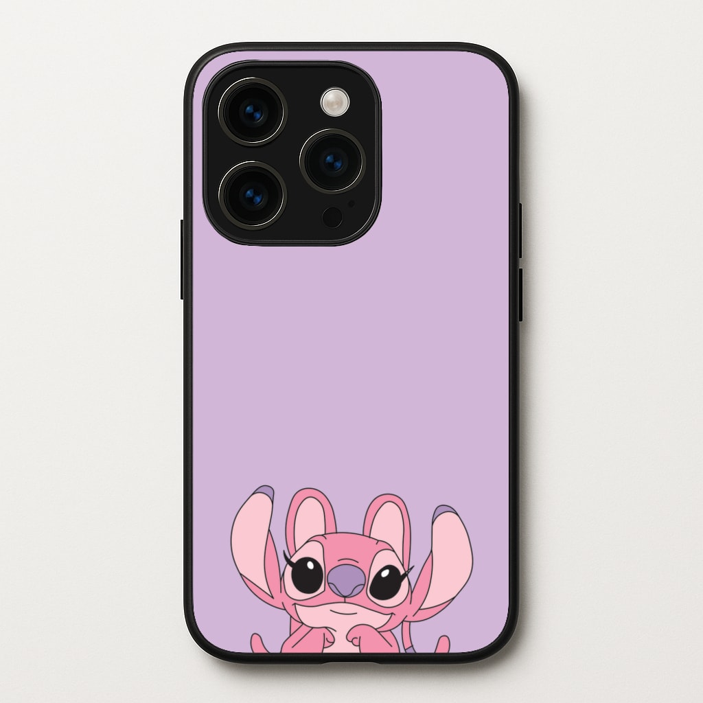 Gazing - Pink Alien - Angel Stitch Phone Case for iPhone 14 Pro Max
