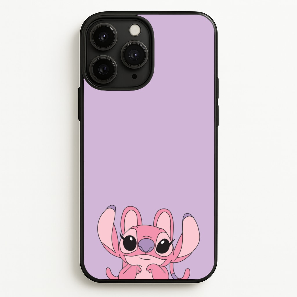 Gazing - Pink Alien - Angel Stitch Phone Case for iPhone 11 Pro
