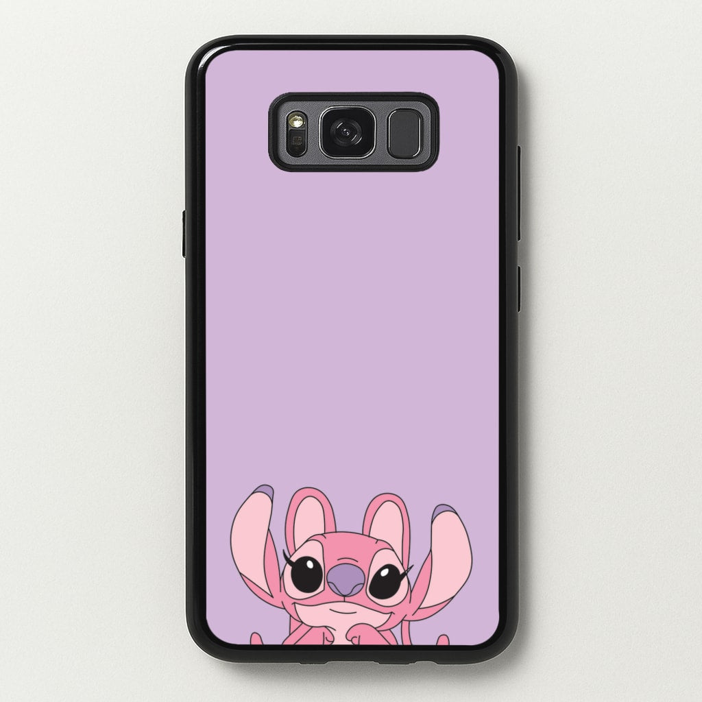 Gazing - Pink Alien - Angel Stitch Phone Case for Galaxy S8 Plus