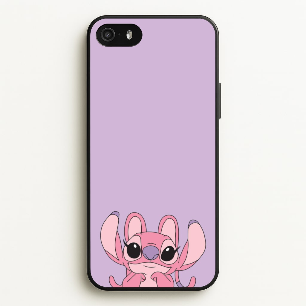 Gazing - Pink Alien - Angel Stitch Phone Case for iPhone 5 / 5s / SE 2016