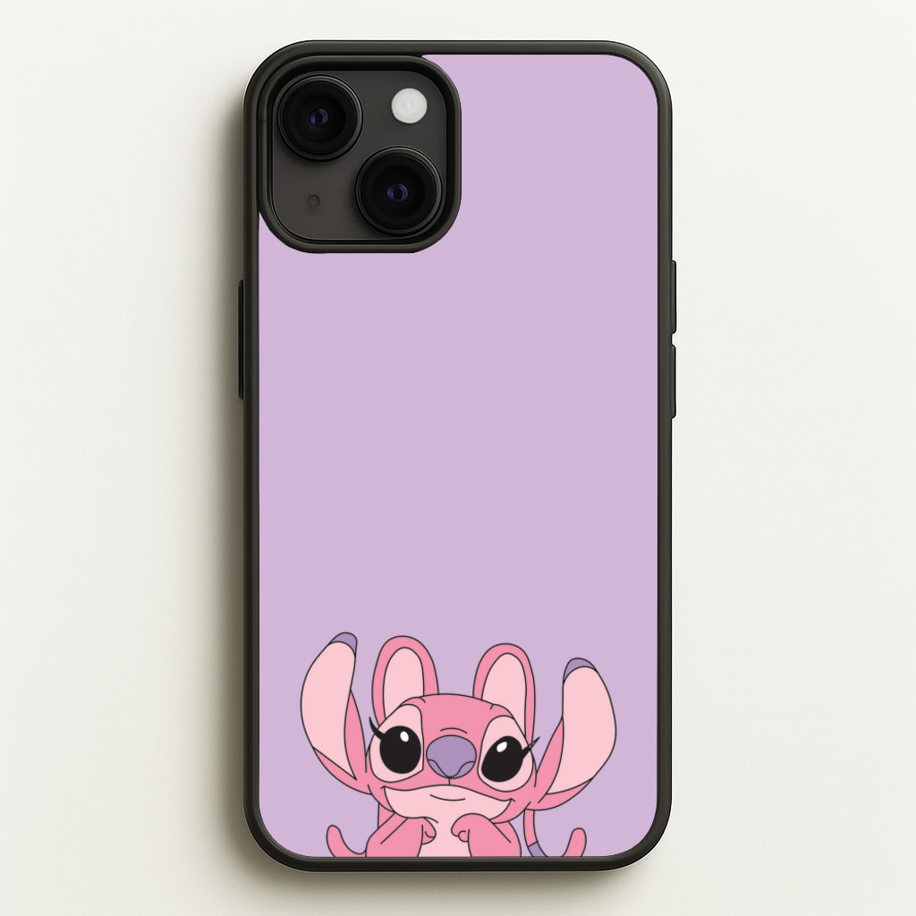 Gazing - Pink Alien - Angel Stitch Phone Case for iPhone 13