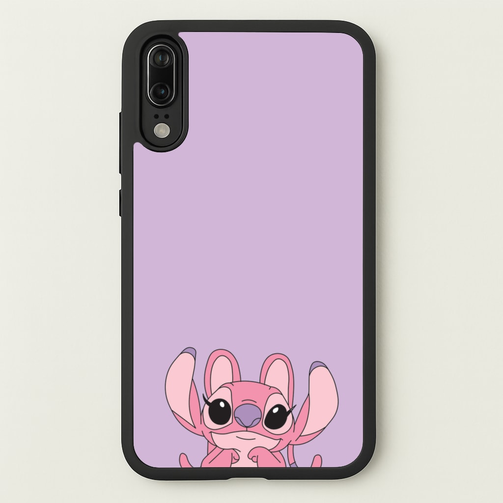 Gazing - Pink Alien - Angel Stitch Phone Case for Huawei P20