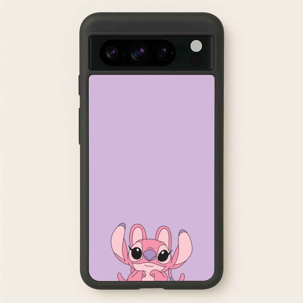 Gazing - Pink Alien - Angel Stitch Phone Case for Google Pixel 8 Pro