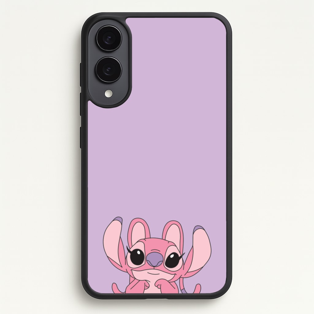 Gazing - Pink Alien - Angel Stitch Phone Case for Galaxy S25 Edge