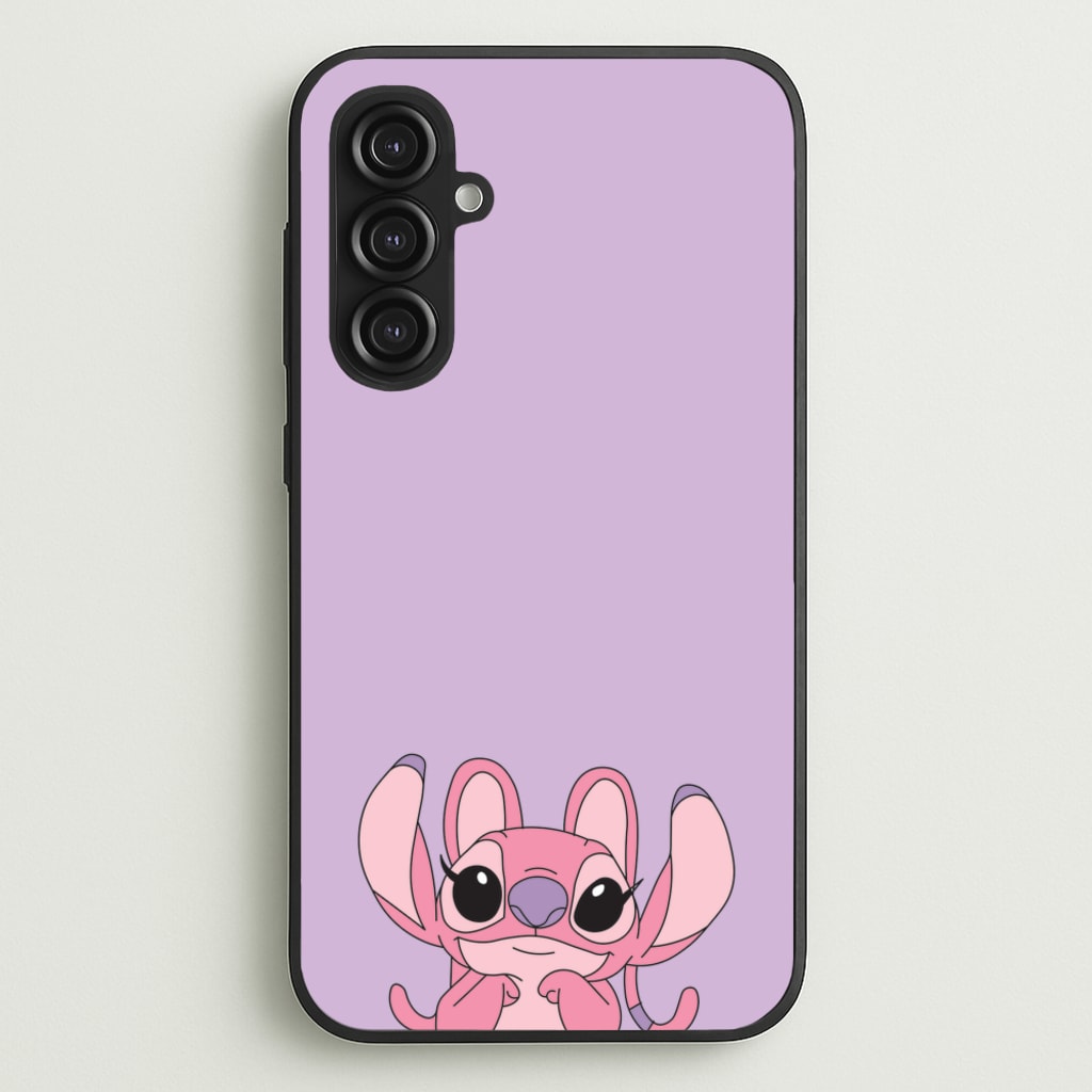 Gazing - Pink Alien - Angel Stitch Phone Case for Galaxy S23FE