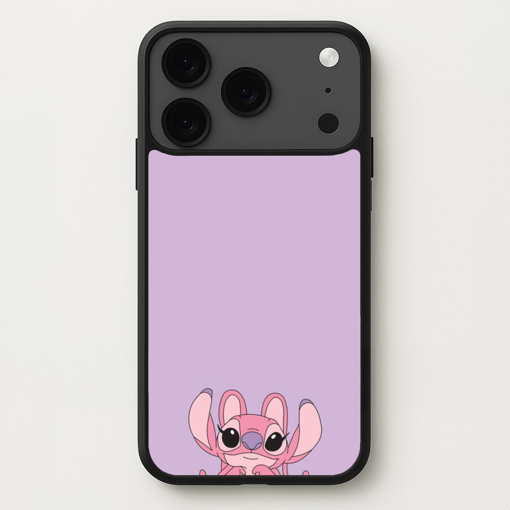 Gazing - Pink Alien Phone Case for iPhone 17 Pro Max