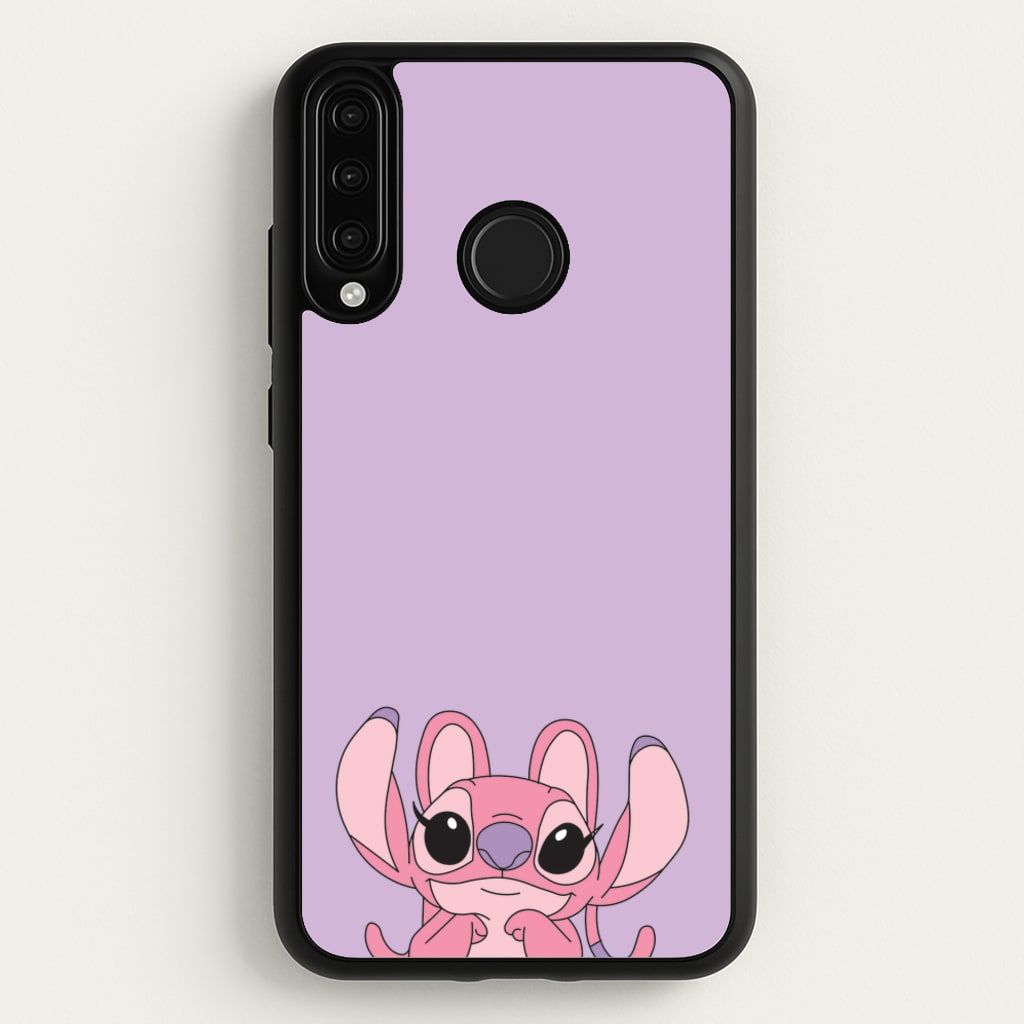 Gazing - Pink Alien - Angel Stitch Phone Case for Huawei P30 Lite