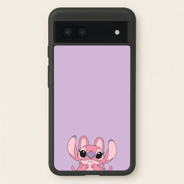 Gazing - Pink Alien - Angel Stitch Phone Case for Google Pixel 7a