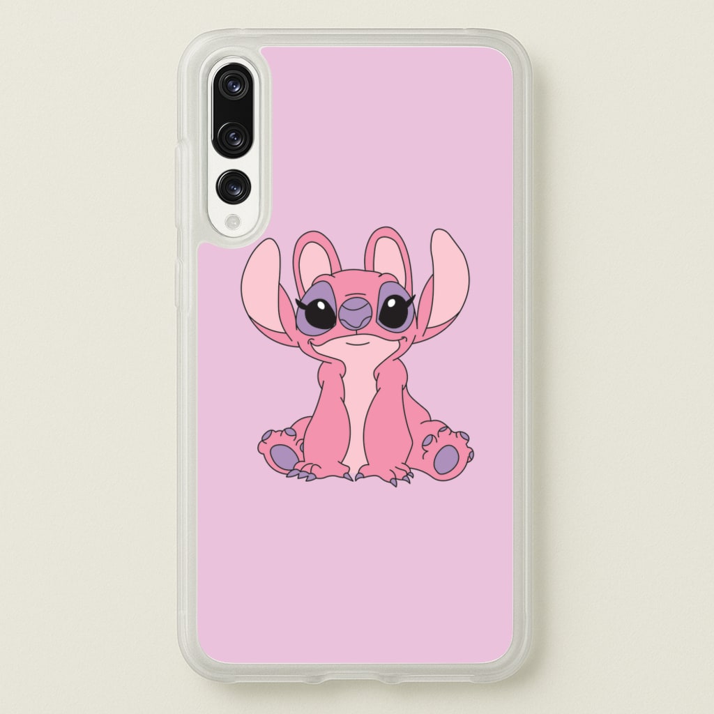 Sitting Down - Pink Alien - Angel Stitch Phone Case for Huawei P20 Pro