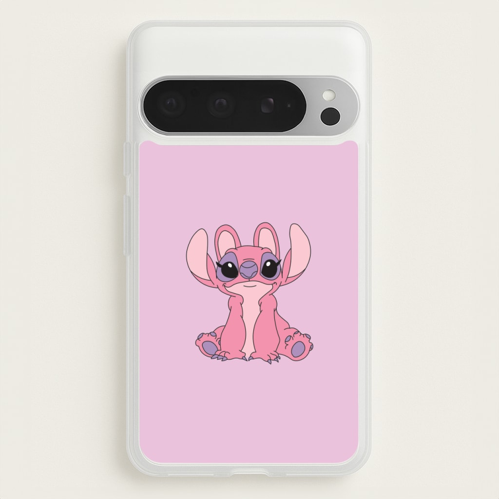 Sitting Down - Pink Alien - Angel Stitch Phone Case for Google Pixel 9 Pro XL