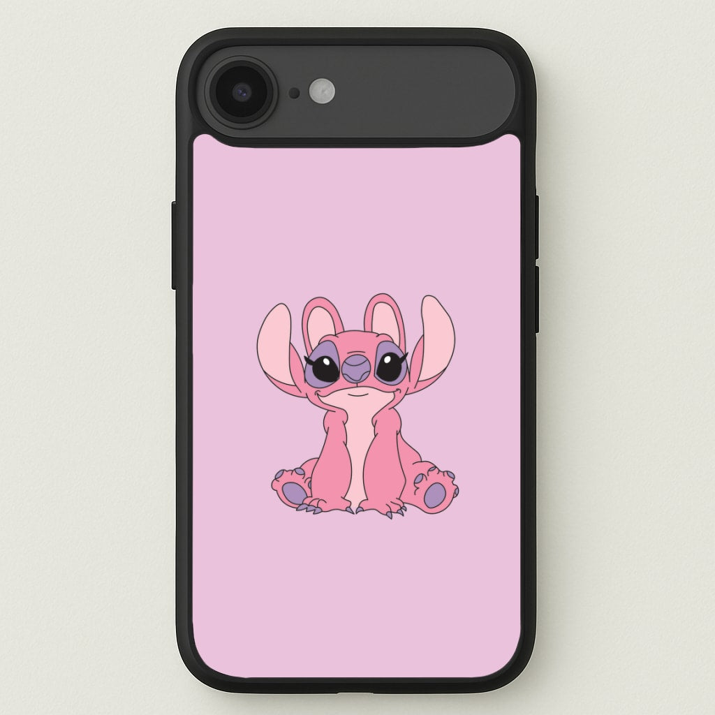 Sitting Down - Pink Alien Phone Case for iPhone 17 Air