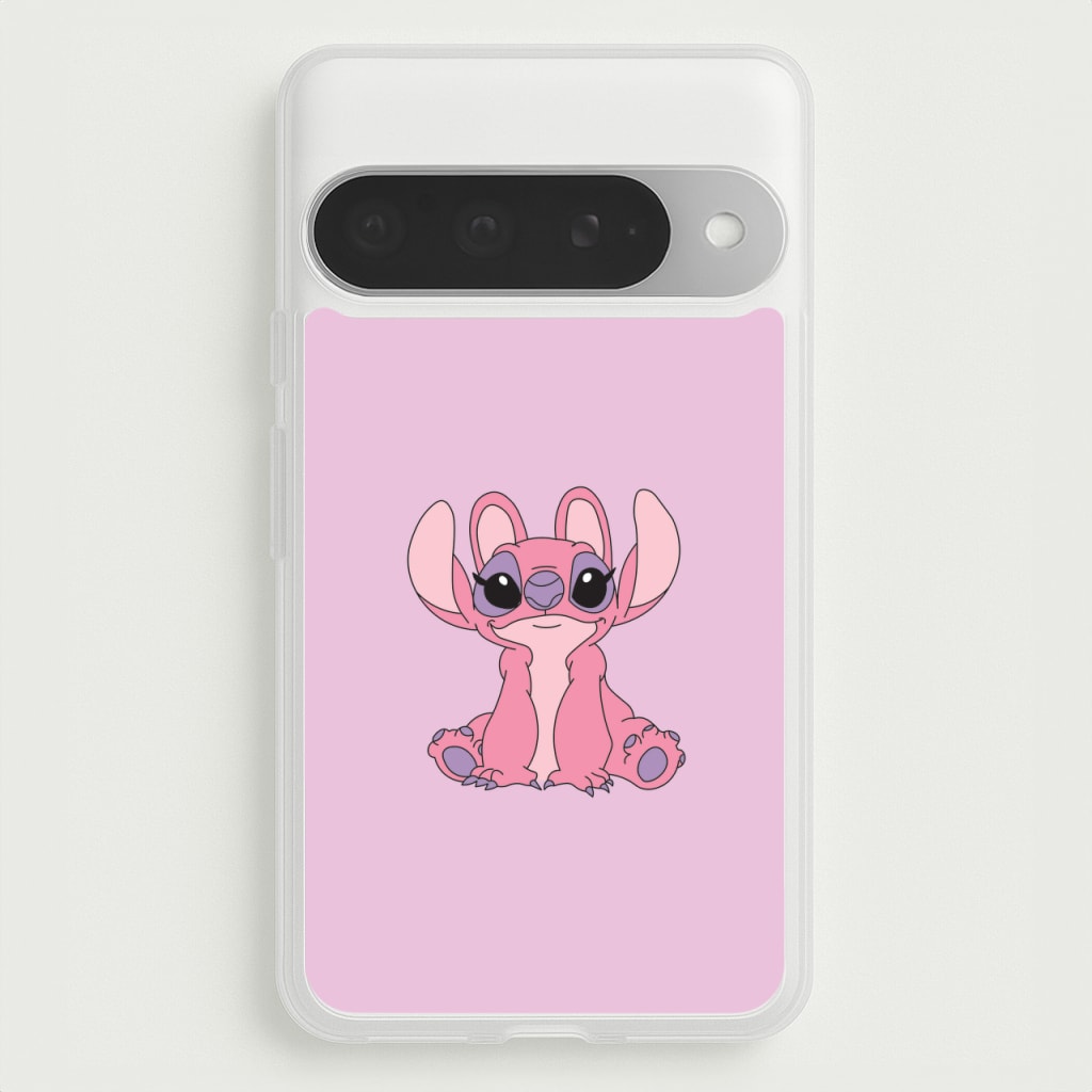 Sitting Down - Pink Alien Phone Case for Google Pixel 10 Pro XL