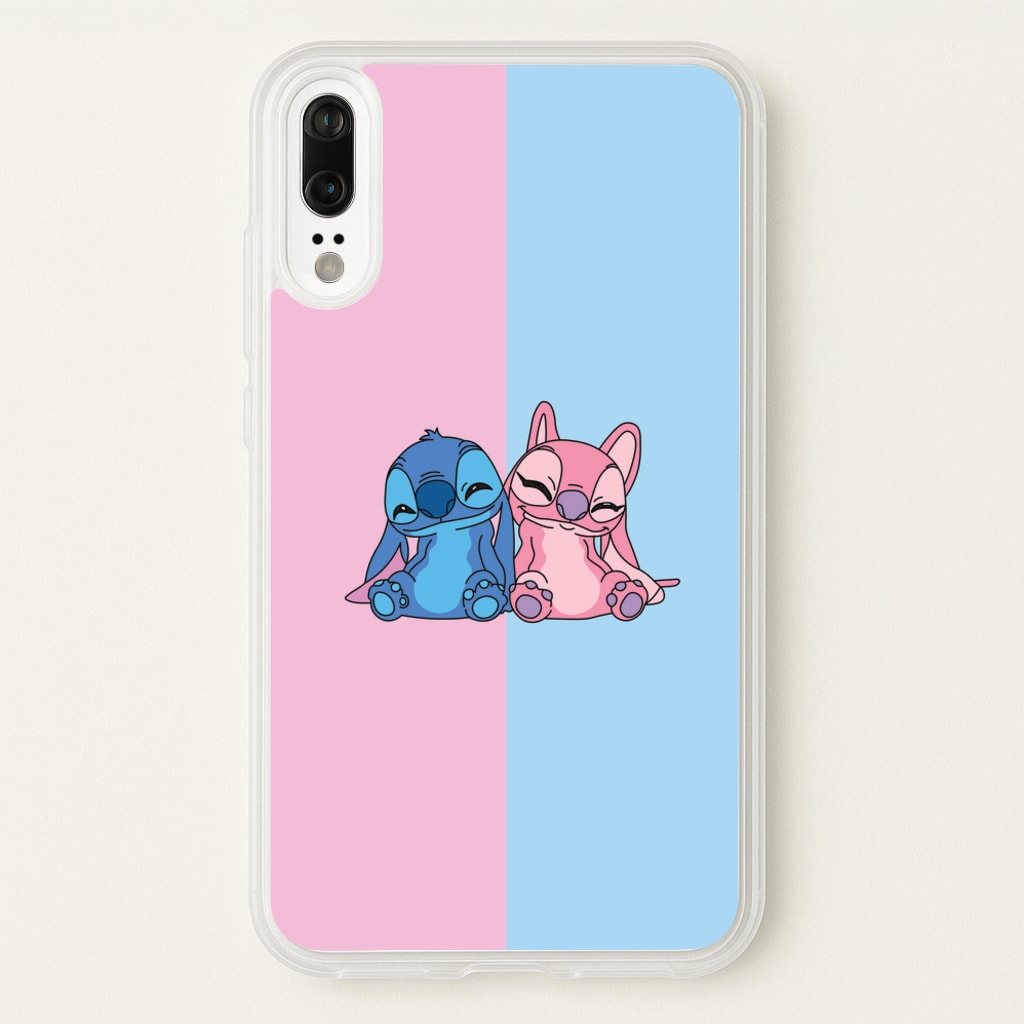 Best Friends - Pink Alien - Angel Stitch Phone Case for Huawei P20
