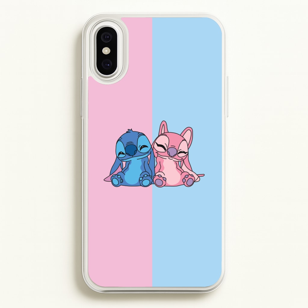 Best Friends - Pink Alien - Angel Stitch Phone Case for iPhone XS Max