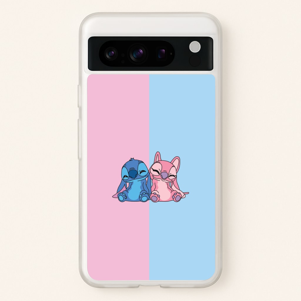 Best Friends - Pink Alien - Angel Stitch Phone Case for Google Pixel 8 Pro