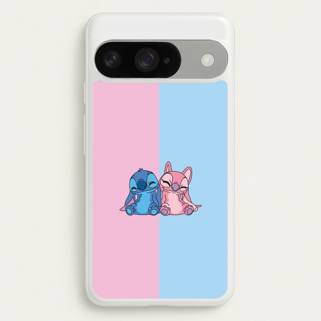 Best Friends - Pink Alien Phone Case for Google Pixel 10 / 10 Pro