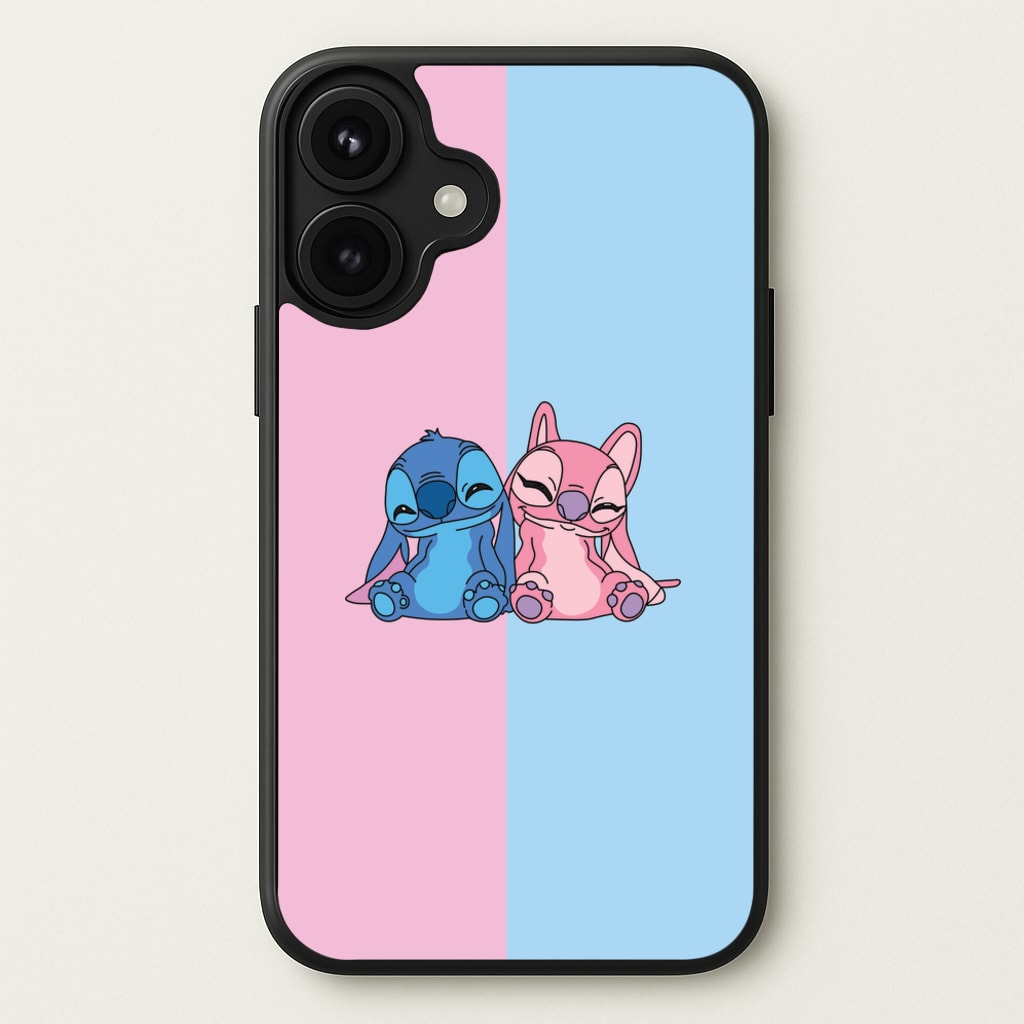 Best Friends - Pink Alien Phone Case for iPhone 17