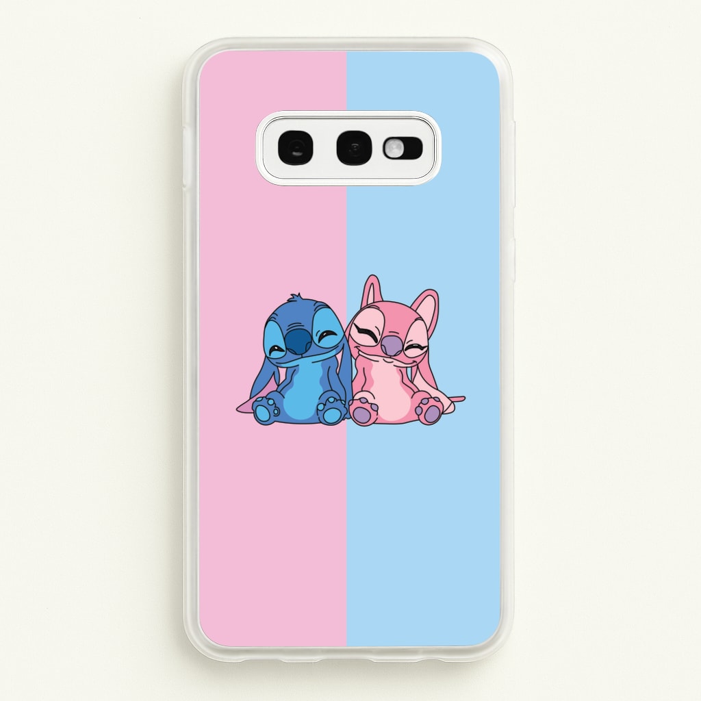 Best Friends - Pink Alien - Angel Stitch Phone Case for Galaxy S10e