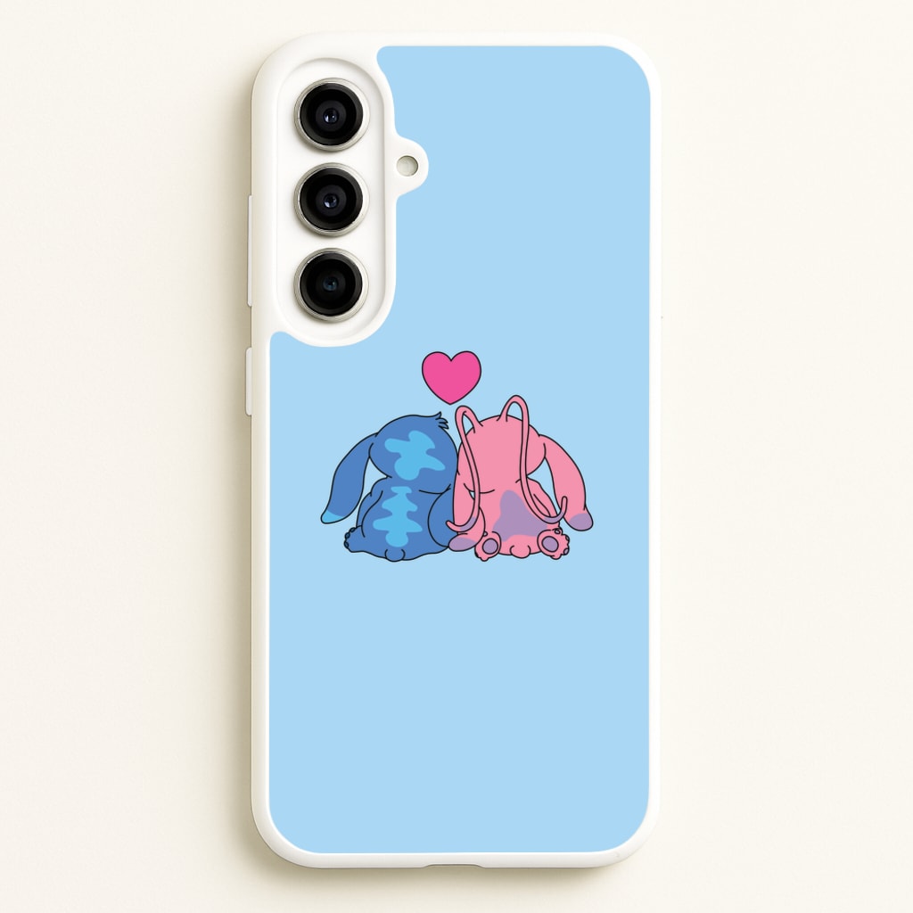 In Love - Pink Alien - Angel Stitch Phone Case for Galaxy A56