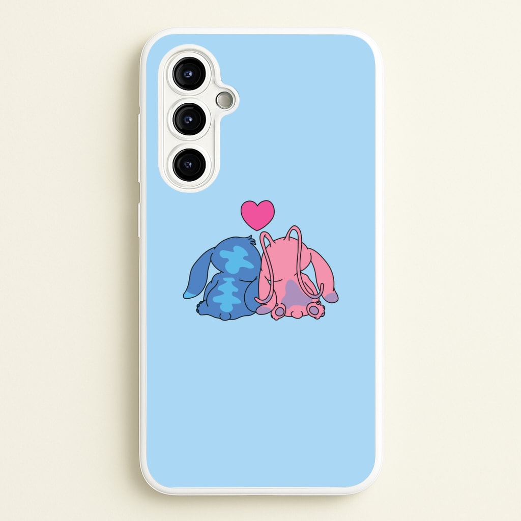 In Love - Pink Alien - Angel Stitch Phone Case for Galaxy A54
