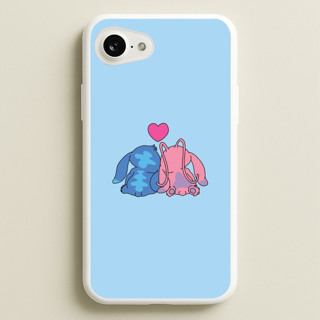 In Love - Pink Alien - Angel Stitch Phone Case for iPhone 16e