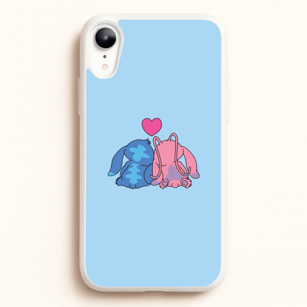In Love - Pink Alien - Angel Stitch Phone Case for iPhone XR