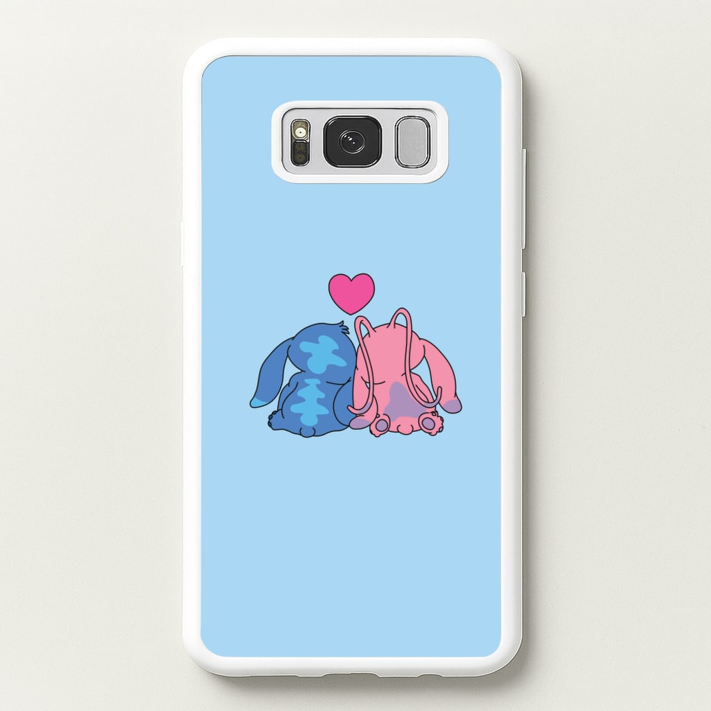 In Love - Pink Alien - Angel Stitch Phone Case for Galaxy S8 Plus