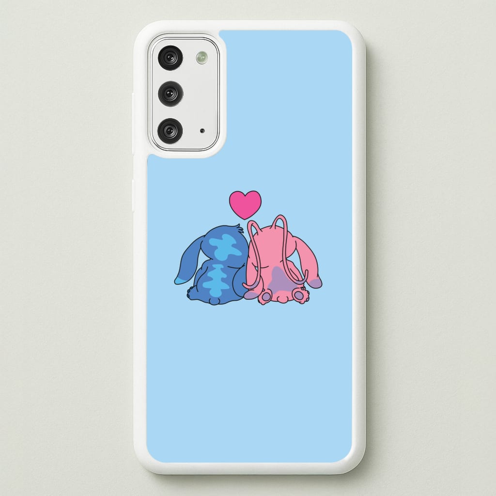 In Love - Pink Alien - Angel Stitch Phone Case for Galaxy Note 20