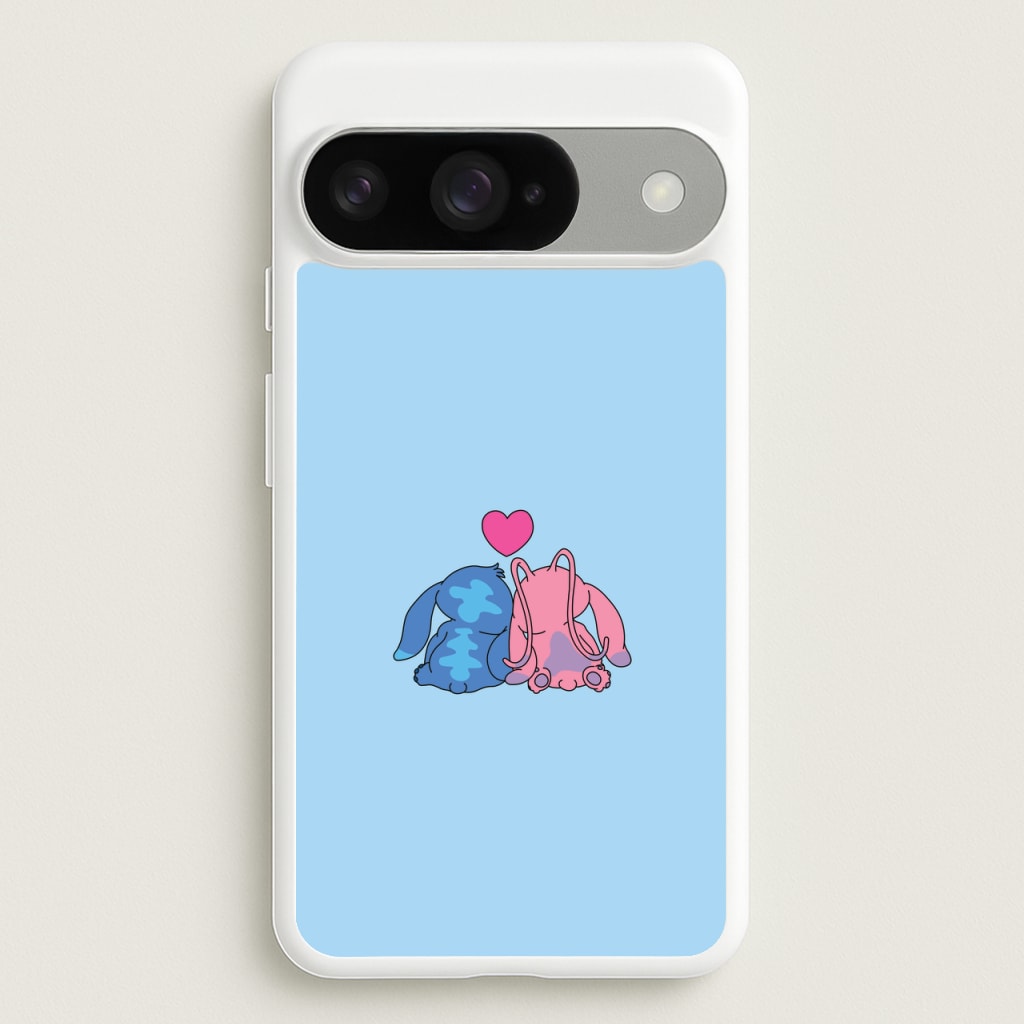 In Love - Pink Alien Phone Case for Google Pixel 10 / 10 Pro