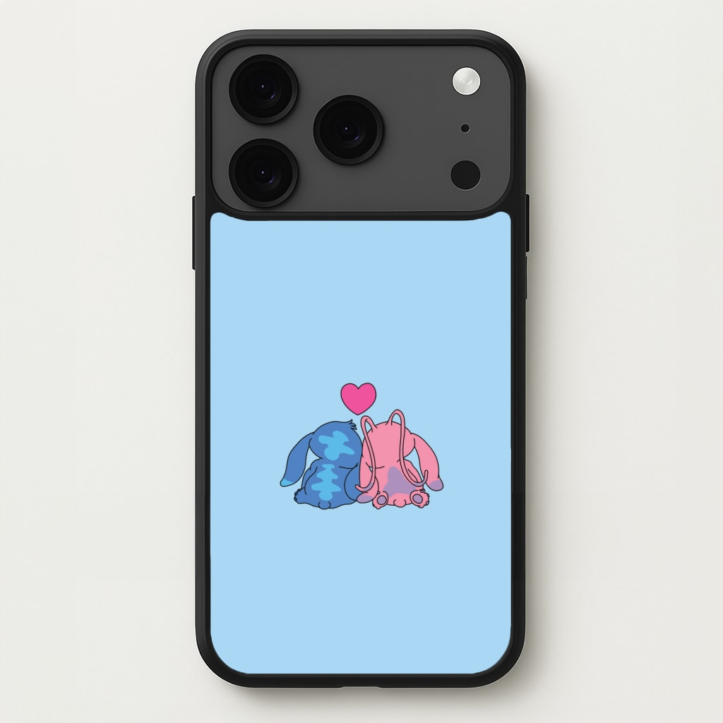 In Love - Pink Alien Phone Case for iPhone 17 Pro Max