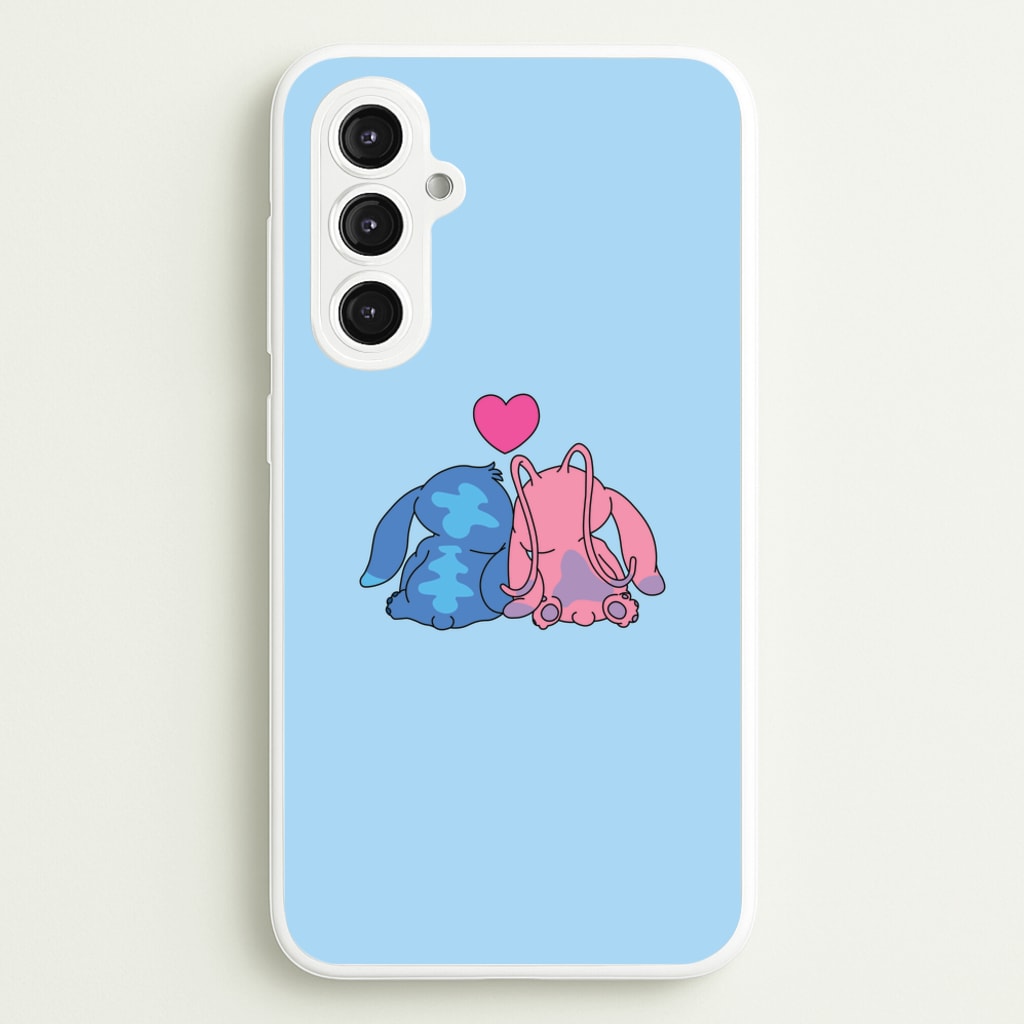 In Love - Pink Alien - Angel Stitch Phone Case for Galaxy S23FE