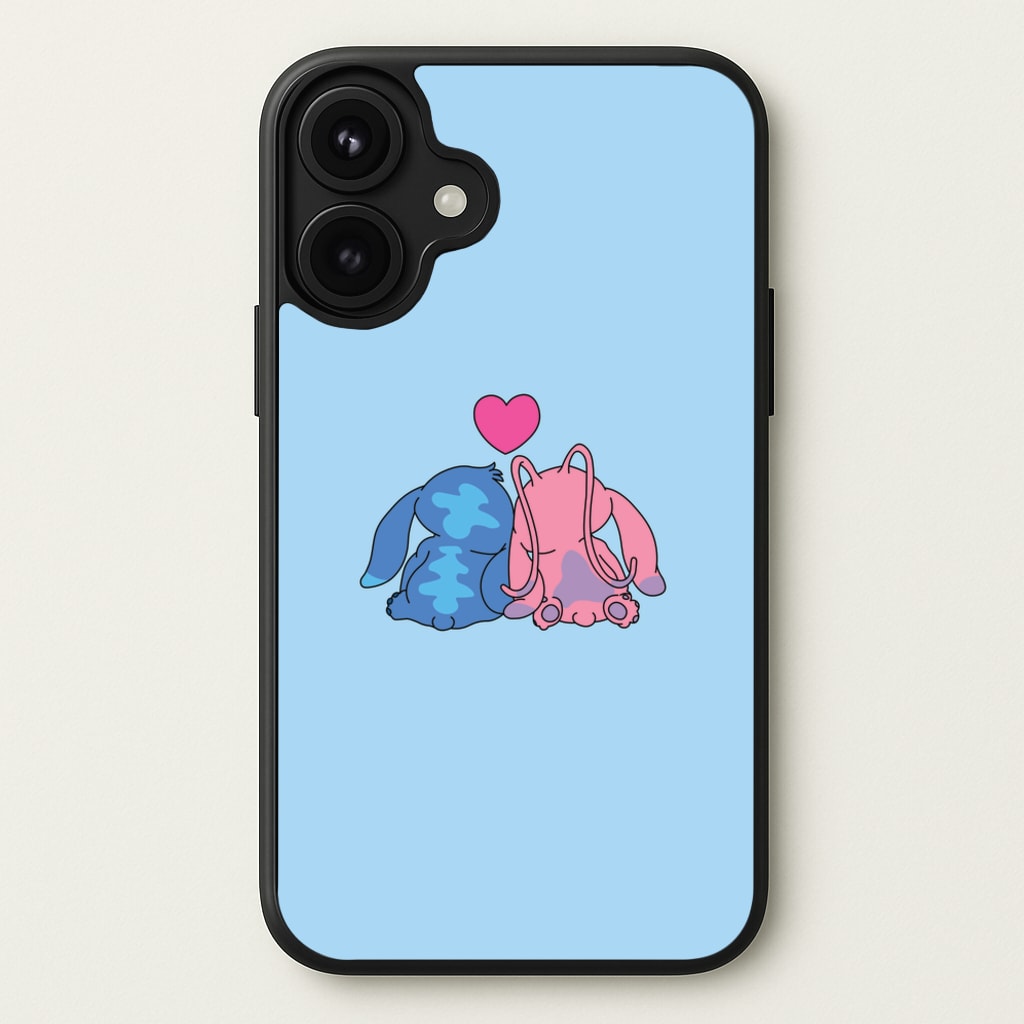 In Love - Pink Alien Phone Case for iPhone 17