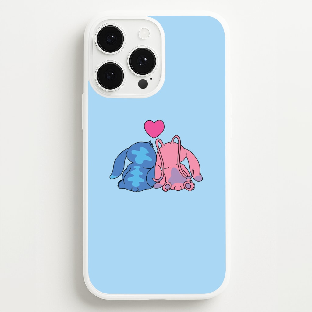 In Love - Pink Alien - Angel Stitch Phone Case for iPhone 13 Pro Max
