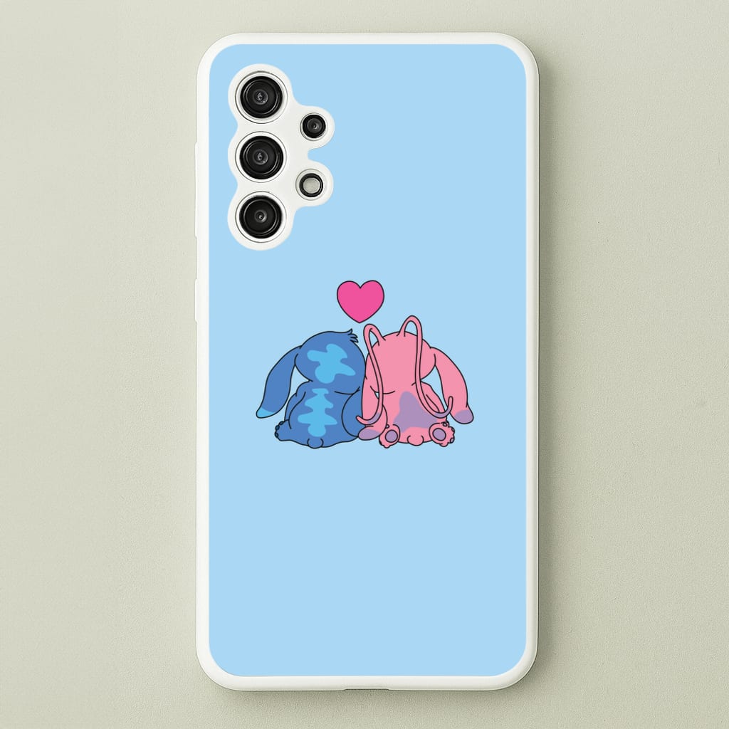 In Love - Pink Alien - Angel Stitch Phone Case for Galaxy A13