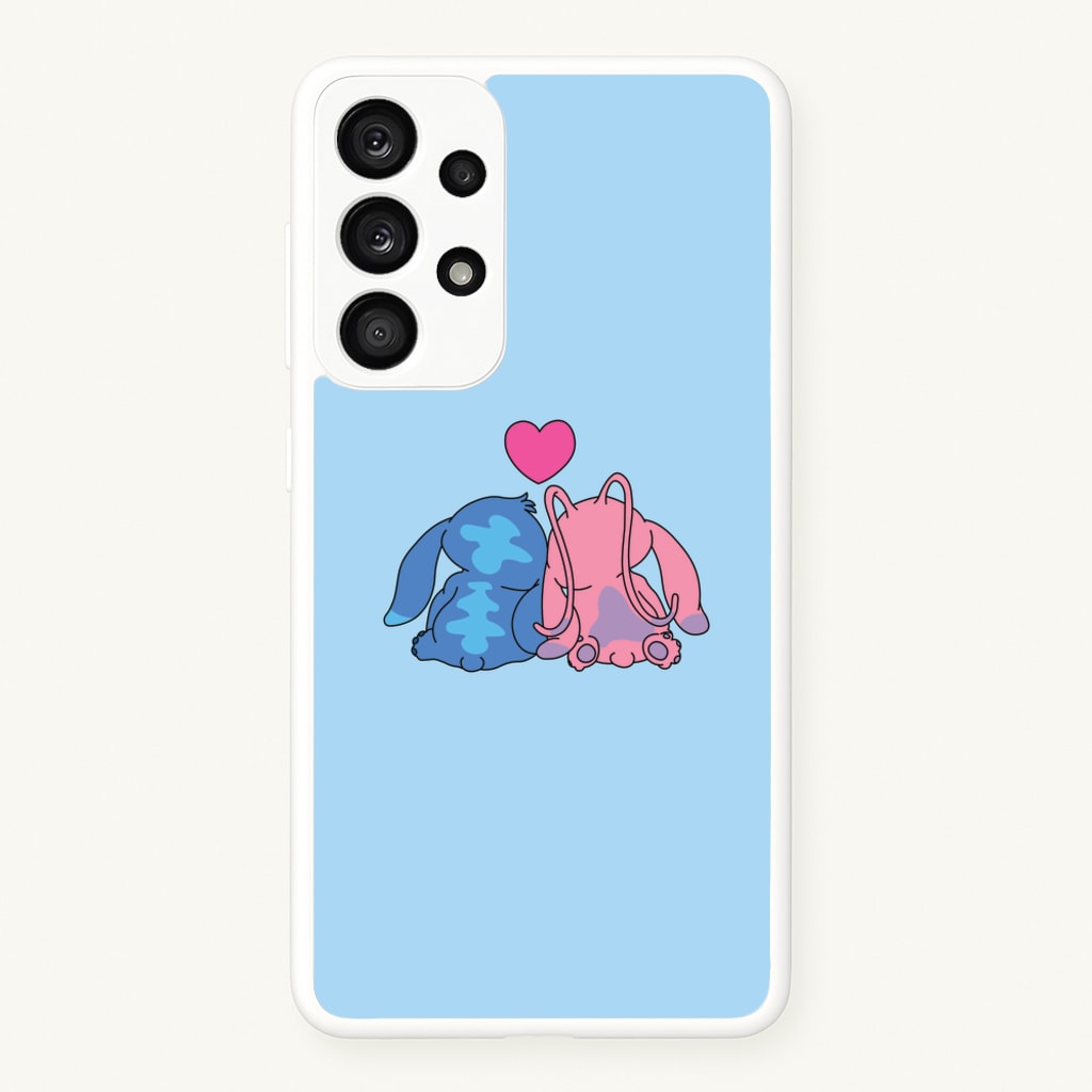 In Love - Pink Alien - Angel Stitch Phone Case for Galaxy A53